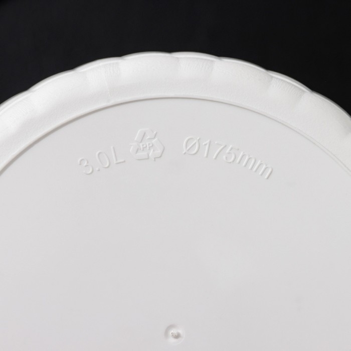 Горшок для цветов с поддоном «Ротанг», 3 л, белый Горшок для цветов с поддоном «Ротанг», 3 л, белый