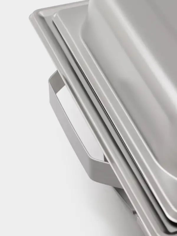 Мармит Hanna Kn&ouml;vell, 60&times;35&times;32 см, разборный, съёмная крышка, нержавеющая сталь, серебристый