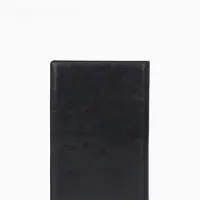 Обложка для автодокументов, с тиснением, 9.5&times;0.5&times;13.5 см, чёрная