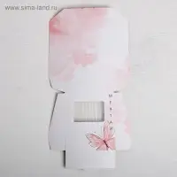 Кондитерская упаковка, коробка с ламинацией «Мечтай», 10 х 8 х 3.5 см