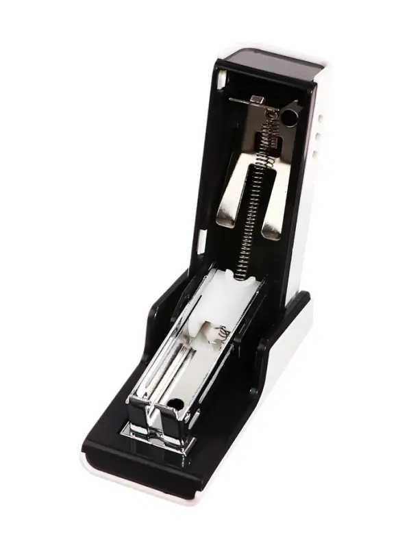 Степлер №24/6 корпус белый стиль, до 20 листов, МИНИ