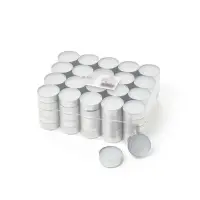 Набор свечей чайных, 3.8&times;1.6 см, 3.5 ч, 12 г, 100 шт., белый