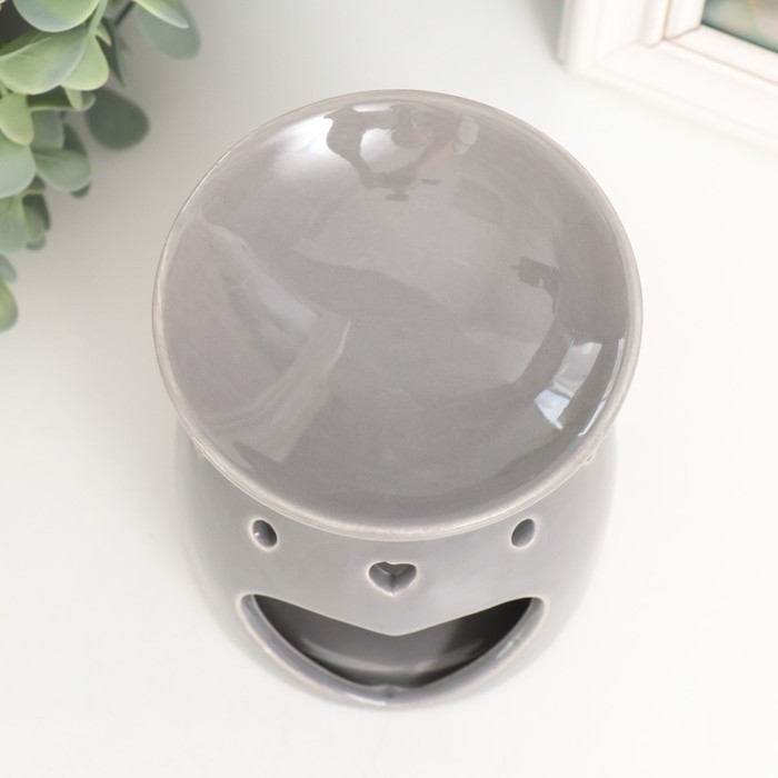 Аромалампа керамика Аромалампа керамика "Сердце - Любовь" МИКС 9,8х9,8х12,8 см