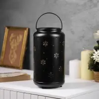 Светодиодная фигура &laquo;Олень в лесу&raquo;, 12.3&times;23 см, 1 LED, от батареек АААх3, свечение тёплое белое