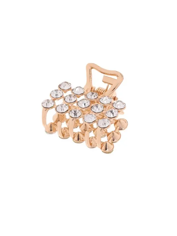 Крабик для волос «Классик», 2.5 см, золото МИКС