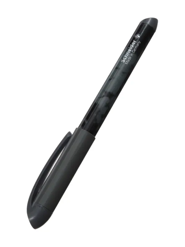 Ручка перьевая Schneider Easy navy DARK, синяя, 1 картридж, грип, темно-синий корпус