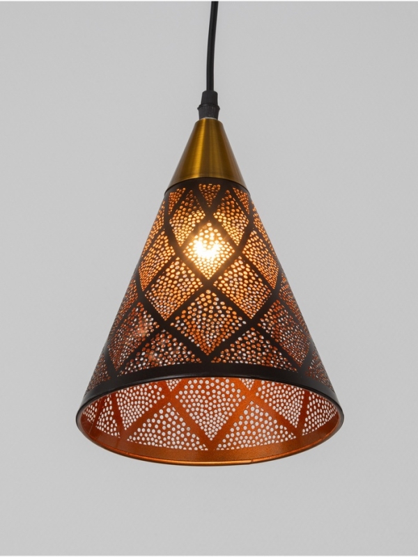 Светильник Светильник "Рэдклифф" (Градация) 1х40Вт Е27 черный 18х18х26+100см