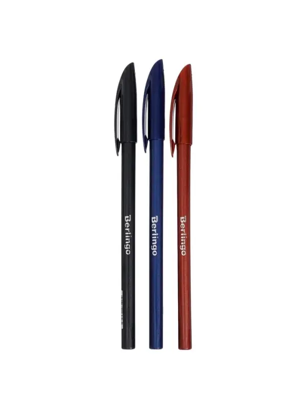 Ручка шариковая 0.7 мм, Metallic, чернила синие