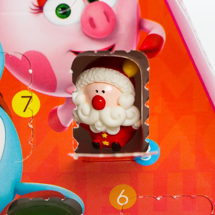 Адвент календарь Адвент календарь "Новый год", 9 опытов, Смешарики