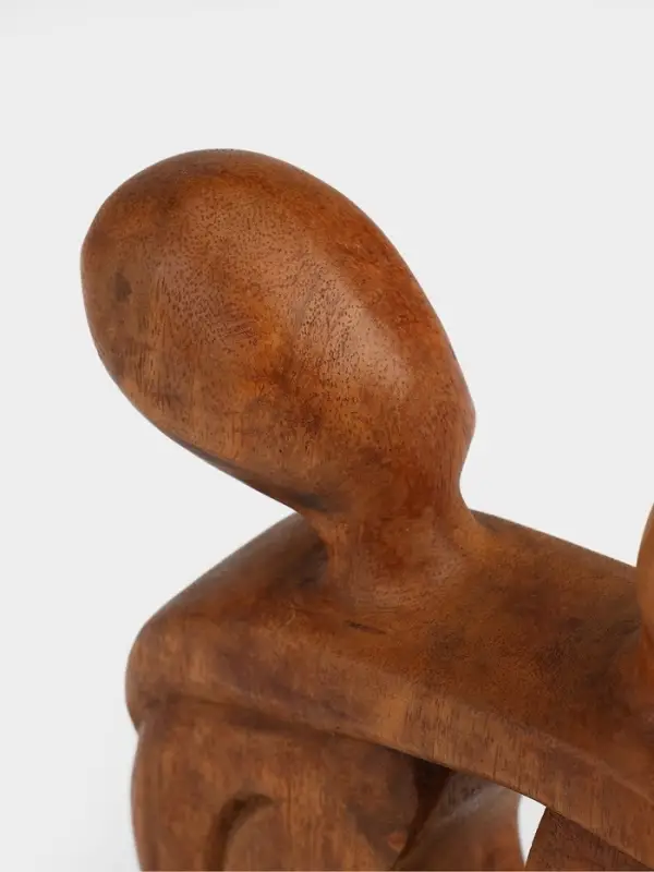 Абстракция &laquo;Влюблённые&raquo;, 19&times;4&times;19 см, дерево суар