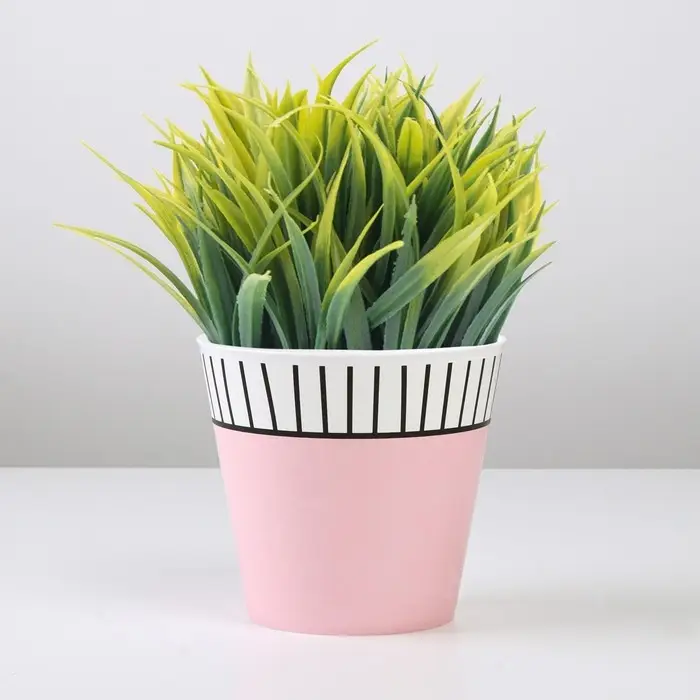 Кашпо для цветов «Розовый», 0,8 л Кашпо для цветов «Розовый», 0,8 л