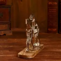 Сувенир &laquo;Груз любви&raquo;, 25.4&times;7.6&times;18.4 см, алюминий, дерево, никелевое покрытие