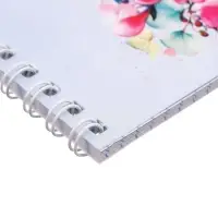Блокнот А6, 40 листов в клетку, Floral notebook, на гребне, МИКС