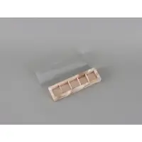 Коробка под 5 конфет с ячейками &laquo;Шёлк&raquo;, 6&times;23&times;3 см