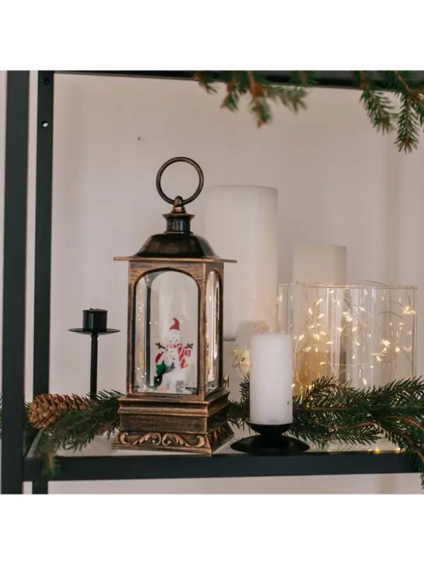 Светодиодная фигура &laquo;Снеговик и пингвин&raquo; 9&times;23&times;9 см, пластик, от батареек ААх3, USB, свечение тёплое белое