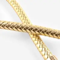 Ручка для сумки, 55 см, цвет золотой