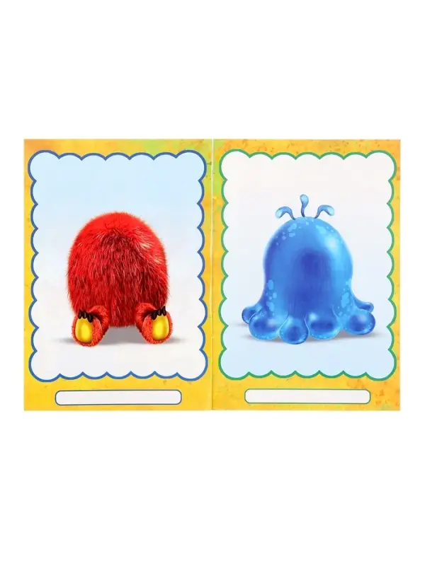 Книжка с наклейками &laquo;Создай своего монстрика. Реготунович&raquo;