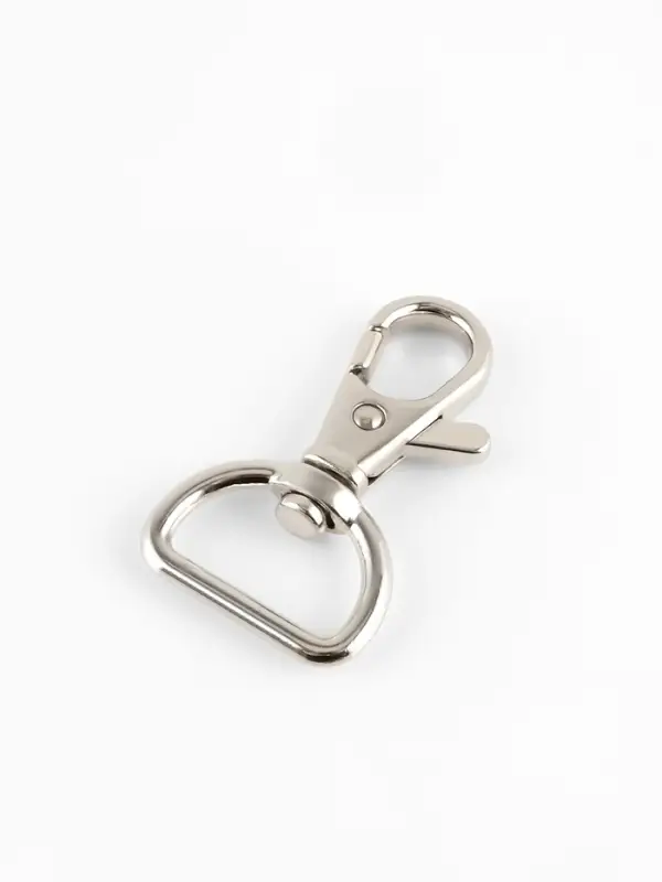 Карабины металл 8гр 4,2*2,5см/20*3мм (наб 2шт цена за наб) серебряный TR Карабины металл 8гр 4,2*2,5см/20*3мм (наб 2шт цена за наб) серебряный TR