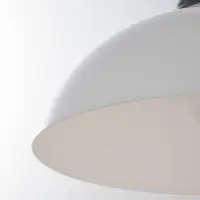 Светильник подвесной "Хоста" 1122/1, 1х15Вт, Е27, белый/черный 29х29х13(74) см Светильник подвесной "Хоста" 1122/1, 1х15Вт, Е27, белый/черный 29х29х13(74) см