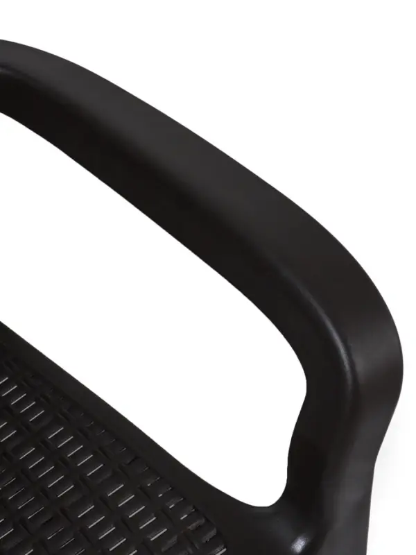 Стул садовый Rattan, 50.6&times;58&times;83.3 см, пластиковый, цвет горький шоколад