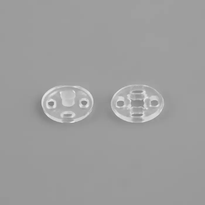 Кнопки пришивные, d=10 мм, 10 шт., прозрачные Кнопки пришивные, d=10 мм, 10 шт., прозрачные