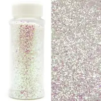 Конфетти «Шестиугольники» белые, голография, 0.1 см, 90 г