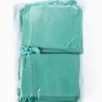 Набор мешочков бархатных 50 шт. &laquo;Классика&raquo;, 9&times;12 см, бирюзовый