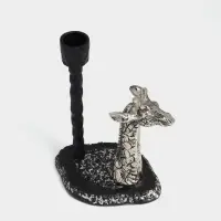 Подсвечник &laquo;Жирафик&raquo;, 12.5&times;9.5&times;26 см, алюминий