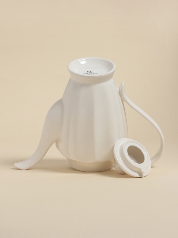 Заварочный чайник SL Home «Аманде», 27,5×14×24 см, фарфор, белый Заварочный чайник SL Home «Аманде», 27,5×14×24 см, фарфор, белый