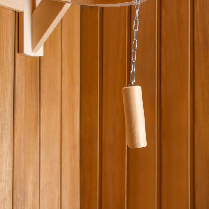 Обливное устройство из липы, 15л, нержавеющая вставка, Обливное устройство из липы, 15л, нержавеющая вставка, "Добропаровъ"