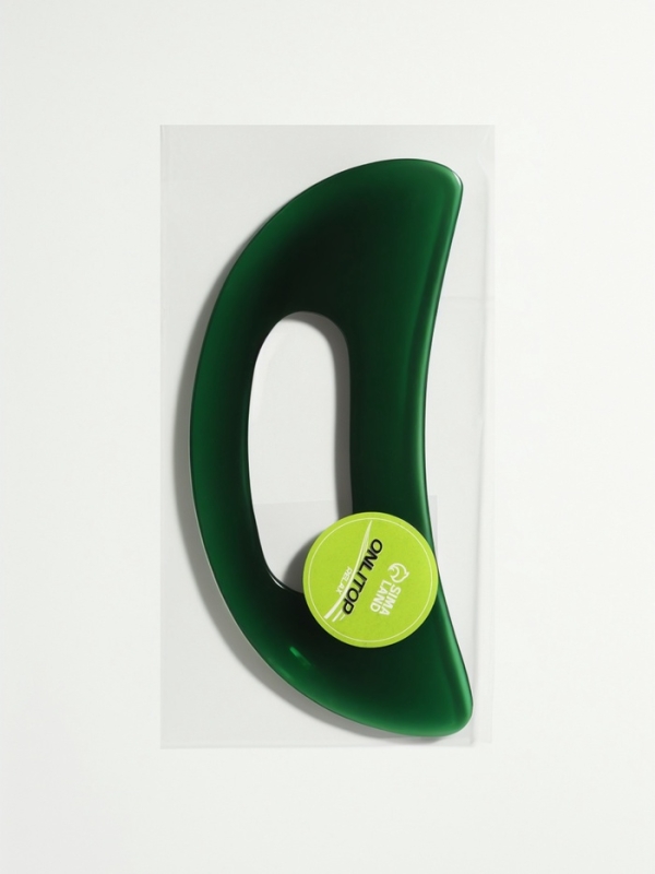 Массажёр для тела «Гуаша», универсальный, 15 × 7 см, цвет зелёный Массажёр для тела «Гуаша», универсальный, 15 × 7 см, цвет зелёный