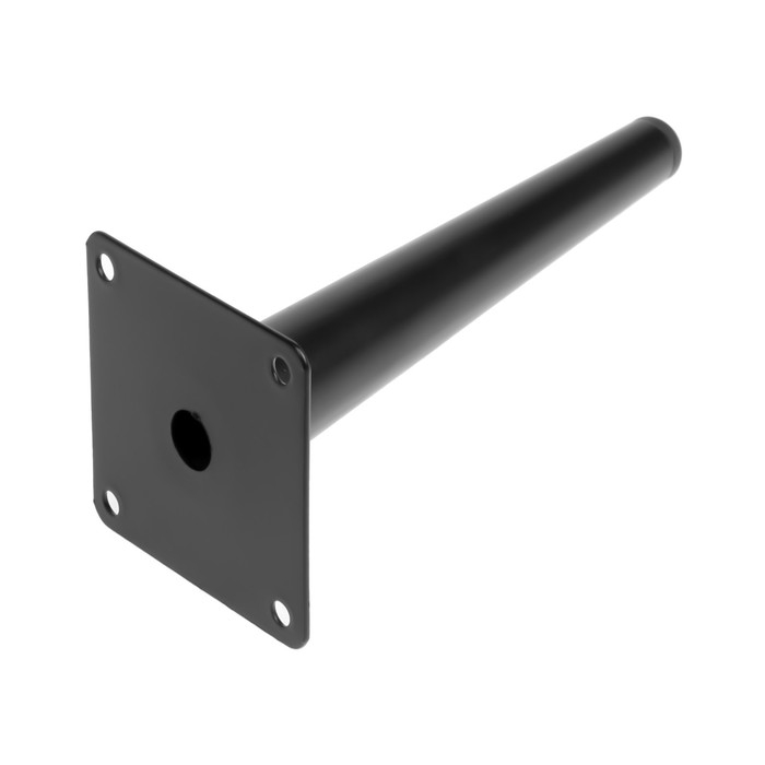 Опора мебельная CAPPIO OP07,h=200мм,толщ площ 1,8,  цвет матовый  черный Опора мебельная CAPPIO OP07,h=200мм,толщ площ 1,8,  цвет матовый  черный