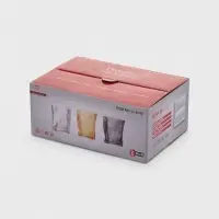 Стопки Ice.Bar, 70 мл, размер одной стопки 5.3&times;5.3&times;6 см, набор 6 шт., стекло, прозрачные