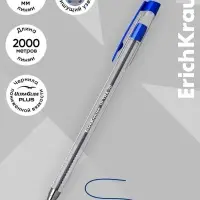 Ручка шариковая ErichKrause. ULTRA-20, синий стержень, игольчатый узел 0.7 мм