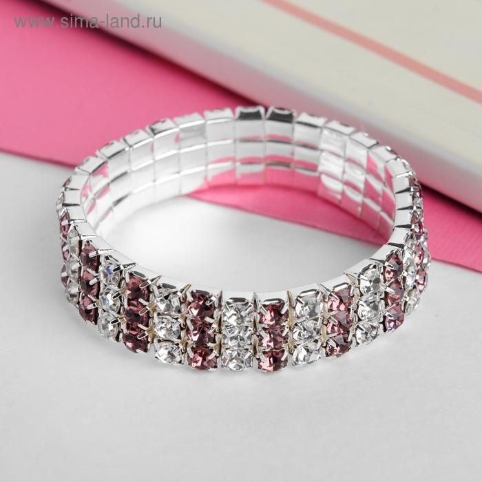 Браслет детский «Выбражулька» лёд 3 ряда, цвет МИКС Браслет детский «Выбражулька» лёд 3 ряда, цвет МИКС