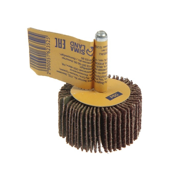 Круг лепестковый радиальный ТУНДРА, 40 х 20 х 6 мм, Р60 Круг лепестковый радиальный ТУНДРА, 40 х 20 х 6 мм, Р60