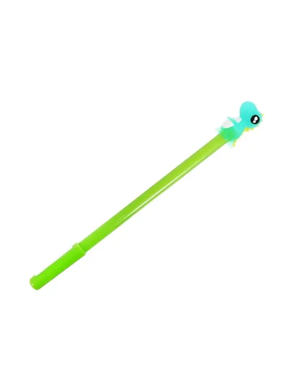 Ручка-прикол &laquo;Динозавр&raquo;, гелевая, зелёная