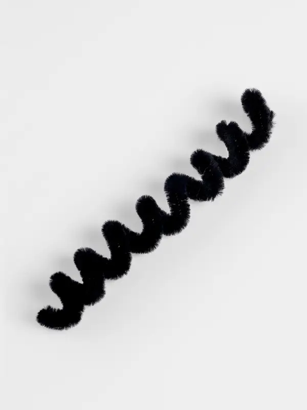 Синельная проволока, набор 50 шт., чёрная, 30 см