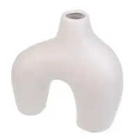 VETTA Вазон, 17х17х6,5 см, керамика, бежевый