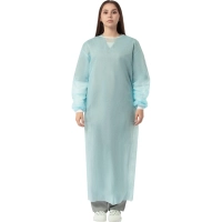 Халат хирург. стер., дл.140 см пл 25 р.48-50&nbsp;1шт./уп Гекса