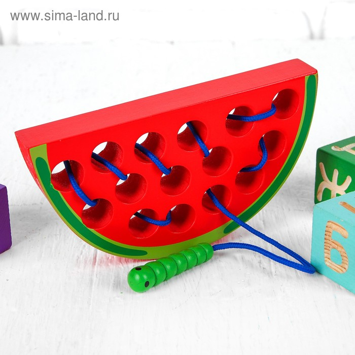 Игрушка развивающая  Игрушка развивающая "Арбуз" 3×18×18 см