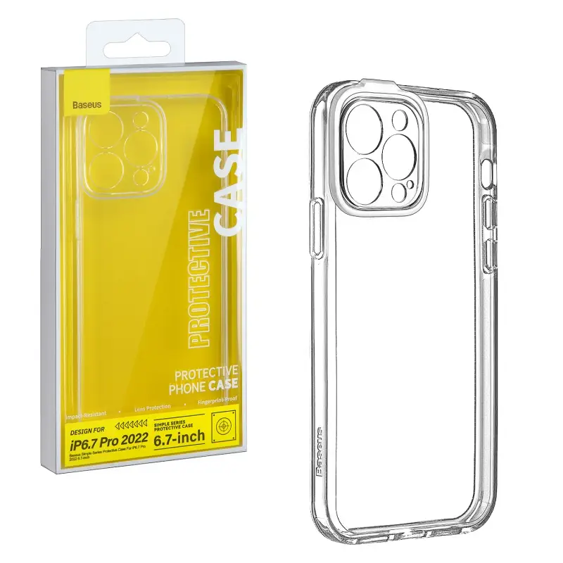 Чехол для iPhone 14 Pro Max Simple Case Baseus прозрачный