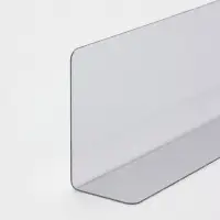 Пластиковый разделитель, высотой 6 см, L=28 см