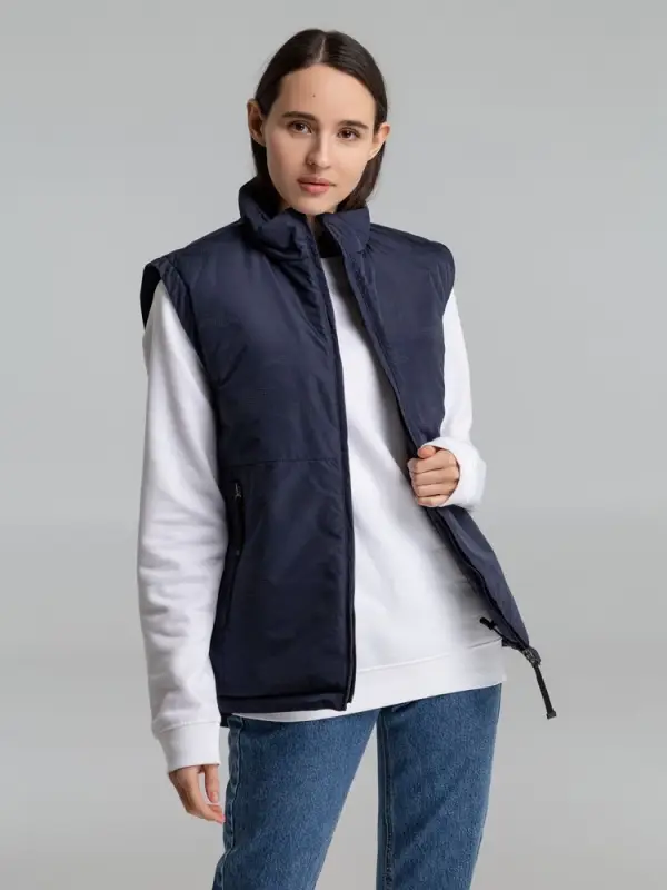 Жилет светоотражающий Lattvind темно-синий, размер XS Жилет светоотражающий Lattvind темно-синий, размер XS