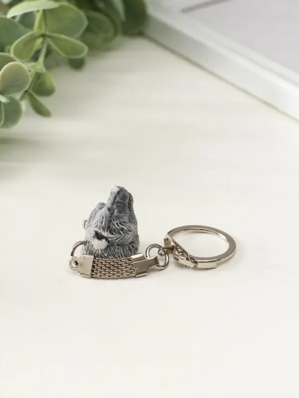 Брелок Брелок "Голова медведя маленькая" 2,5 см