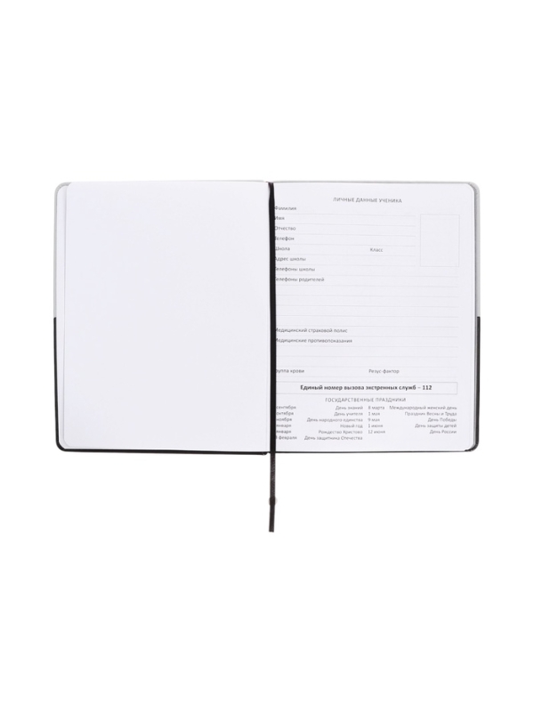 Дневник школьный 1-11 класс, deVENTE. Fluffy Ears. Rabbit", искусственная кожа, антивандальный