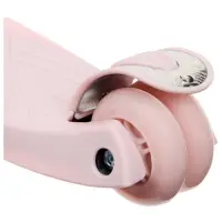 Самокат GRAFFITI Baby, колёса световые PU 120/70 мм, ABEC 7, цвет розовый