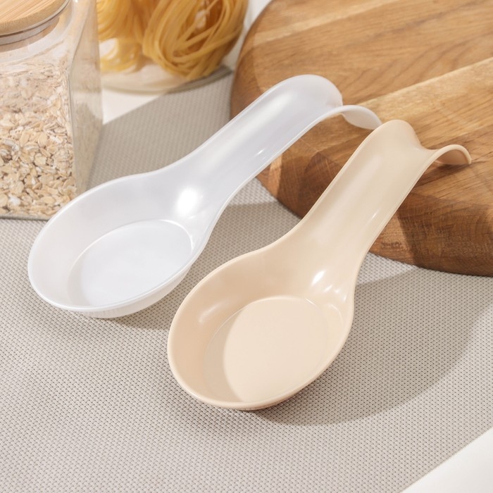 Подставка для ложки, 20×8×3,5 см, МИКС