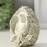 Фигура "Дева" размер 8х6 см, состаренный цвет,гипс Фигура "Дева" размер 8х6 см, состаренный цвет,гипс