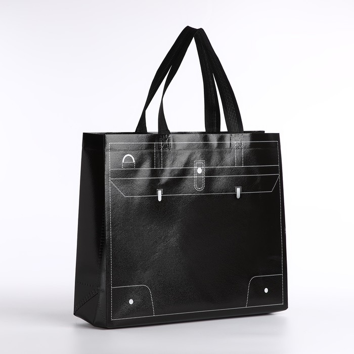 Сумка без застёжки, цвет чёрный Сумка без застёжки, цвет чёрный